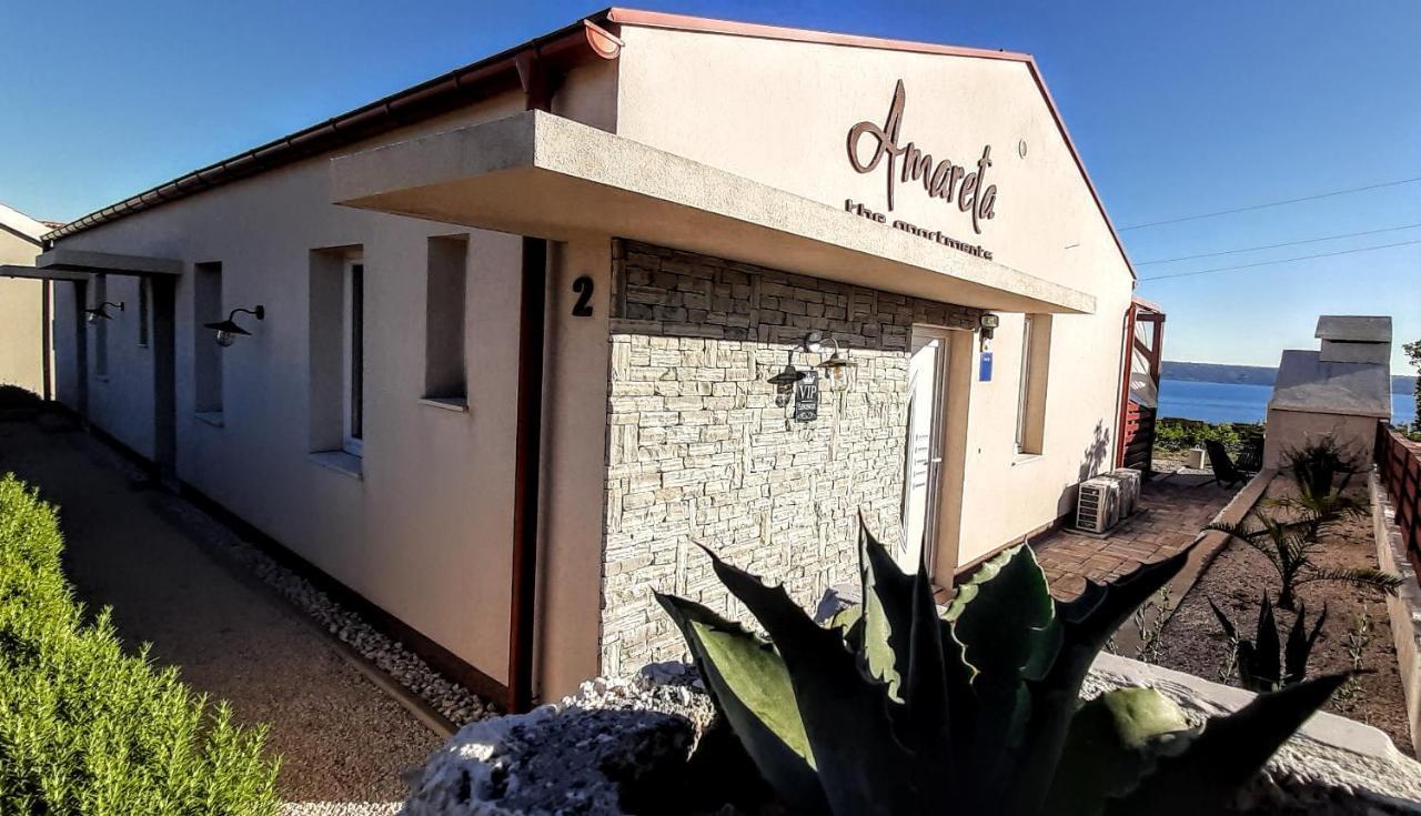 Apartment Amareta Maslenica Bagian luar foto